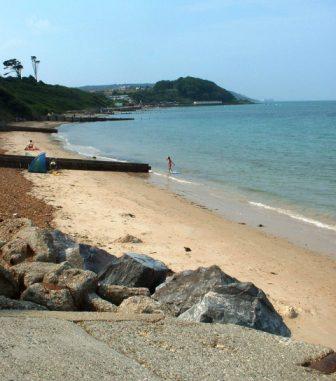 Slipway from Brambles Chine to Colwell Bay